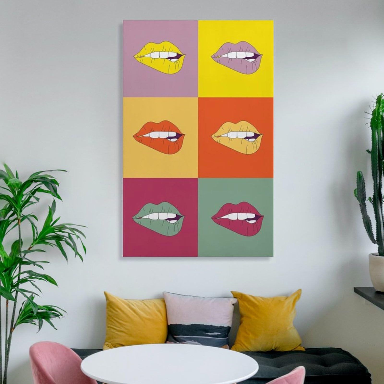 Amazon.co.jp: Andy Warhol アンディ ウォーホル ポスター Kiss Lips